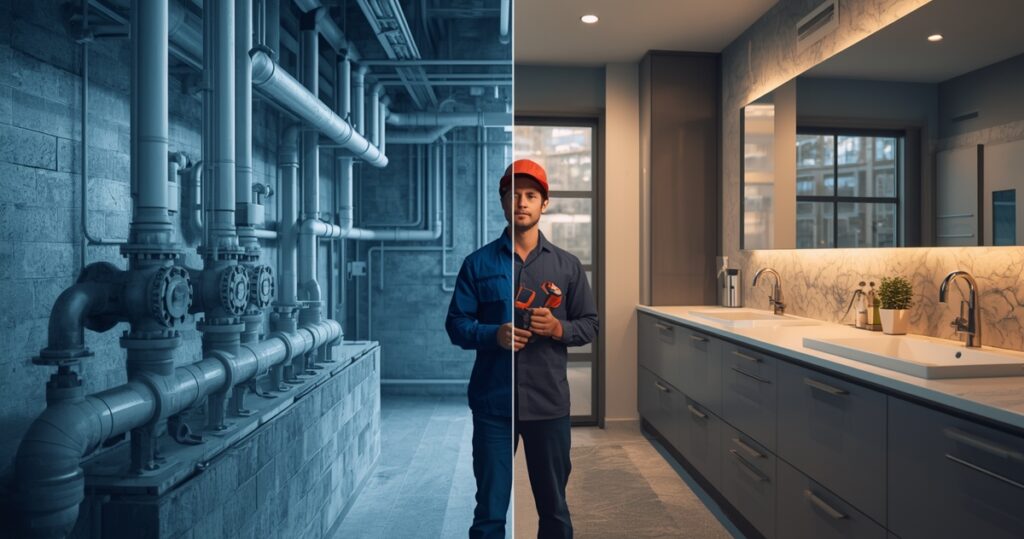 What's the Difference? Commercial Vs. Residential Plumbing 3 Distinctions Between Commercial and Residential Plumbing