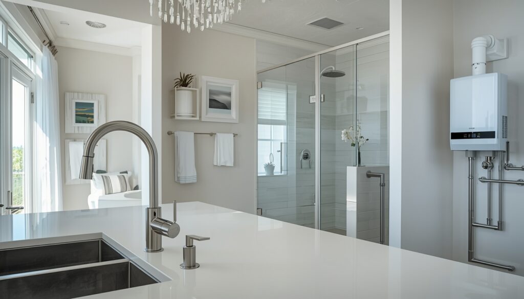 Top Plumbing Upgrades That Add Real Value to Your Punta Gorda Home 1 lucid origin A bright modern home interior in a coastal style residence in Punta Gorda Florid 2