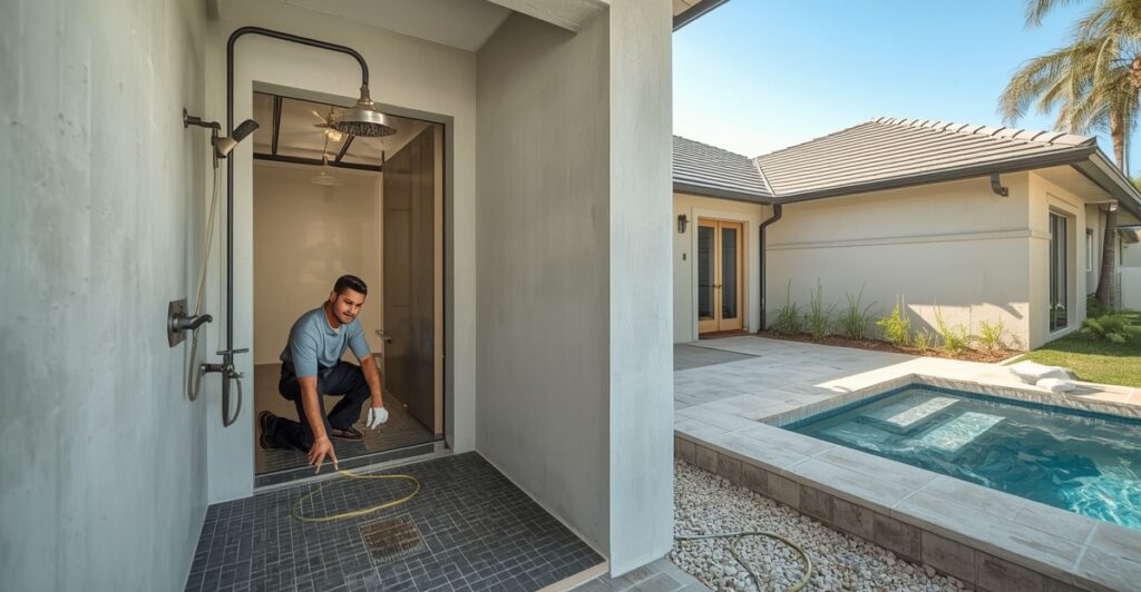 lucid origin Photorealistic high end residential architectural photograph capturing a newly i 2